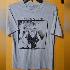Piece of Me Las Vegas Graphic Tee - Light Blue